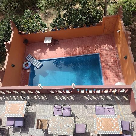 Auberge De La Riviere Du Dades Boumalne Exteriör bild