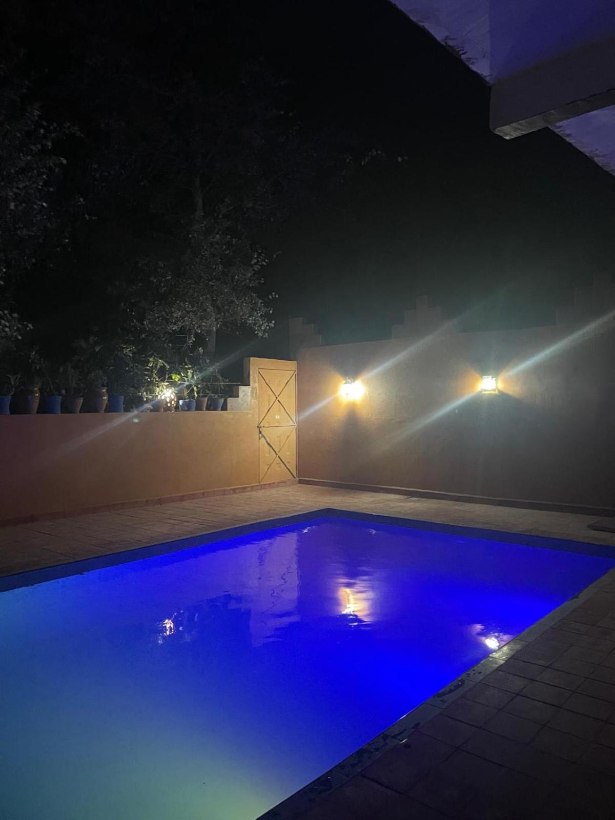 Auberge De La Riviere Du Dades Boumalne Exteriör bild
