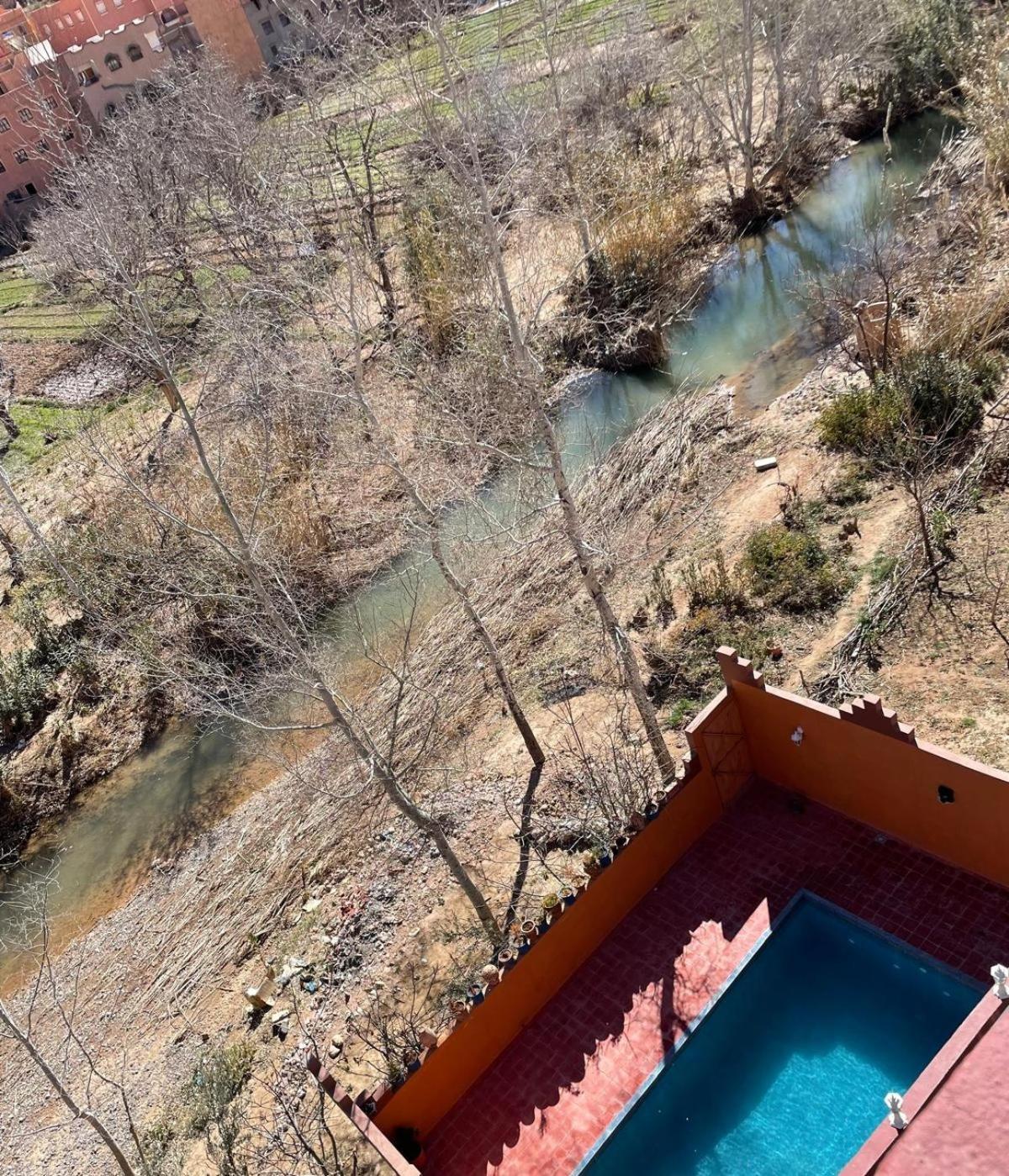 Auberge De La Riviere Du Dades Boumalne Exteriör bild